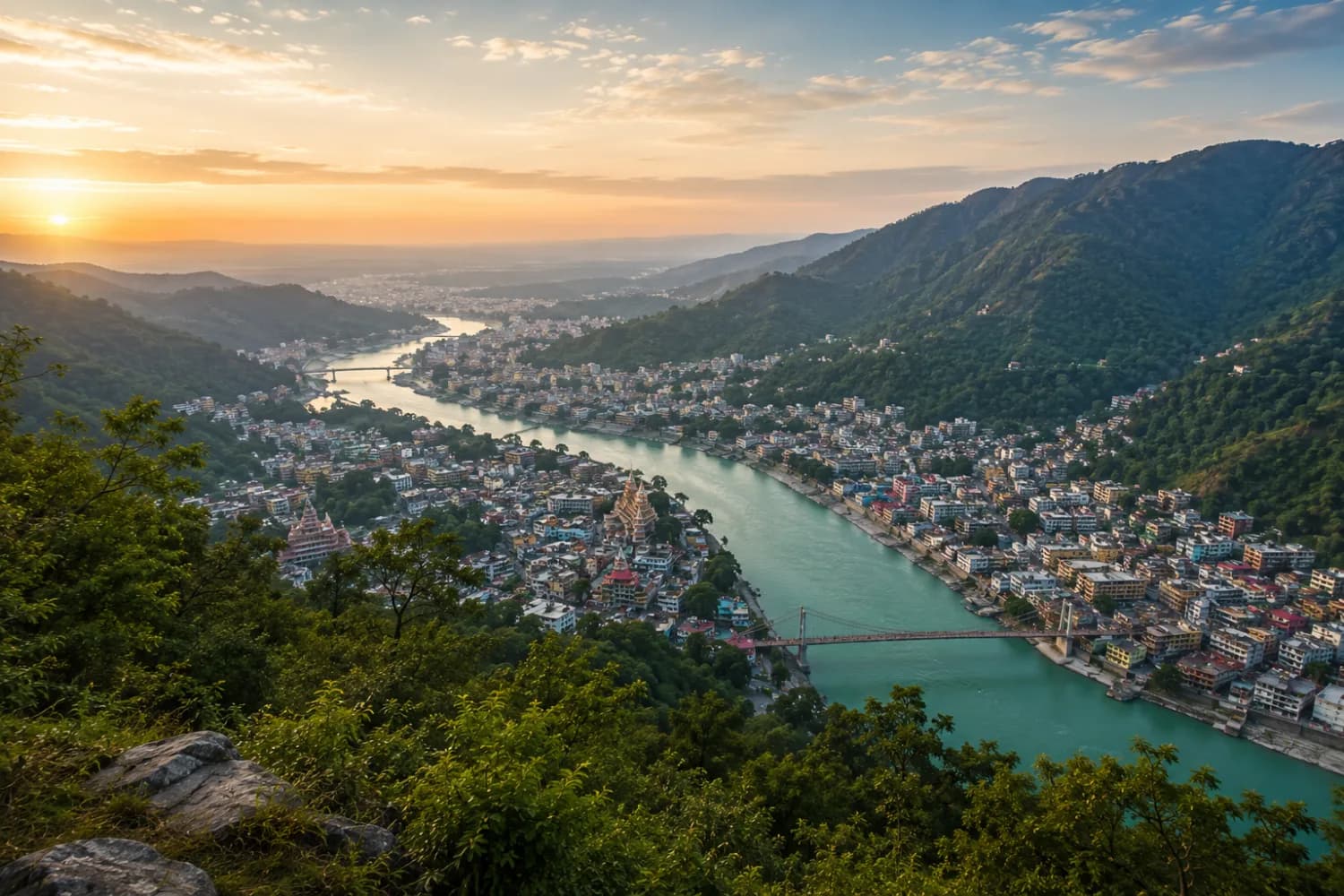 Near Rishikesh, Without the Crowds